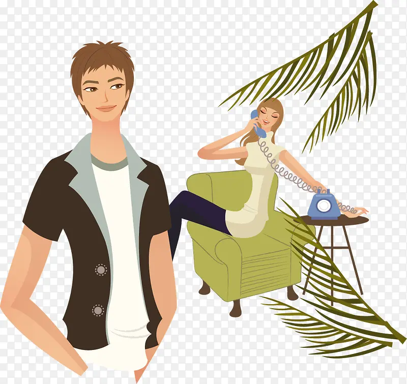 ��绰��ʱ���к�Ů��-������