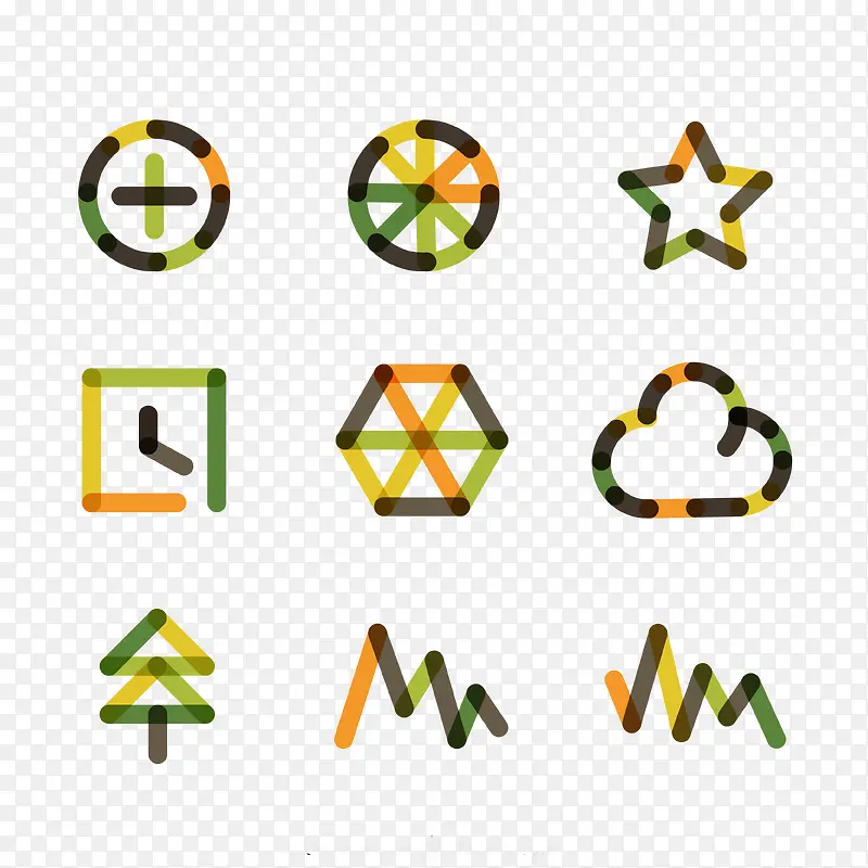 9���ƴɫ��־ʸ���ز�-������