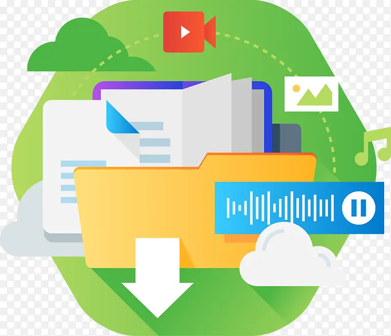 ��ƽppt����ʸ������廭-������