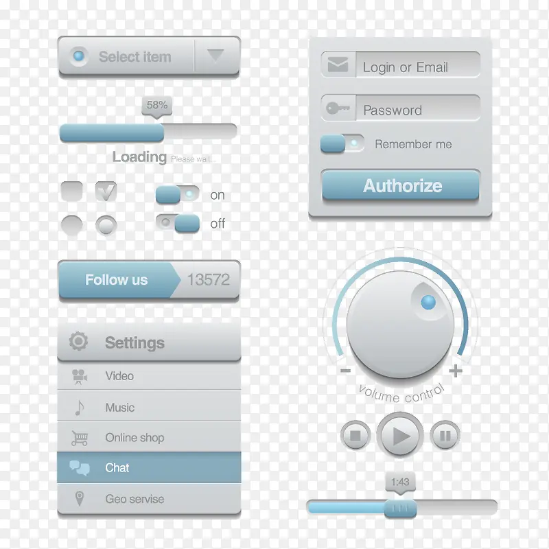 ʸ��Ԫ�ذ�ɫ���ڰ�ťͼ��-������