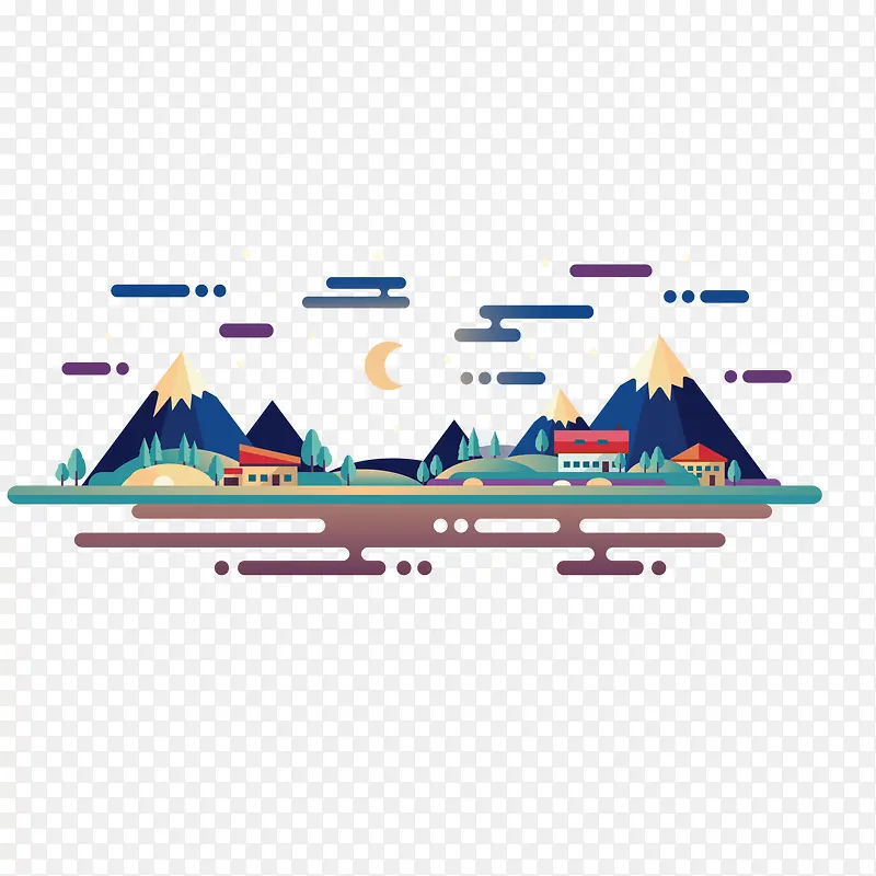 ��ƽ��ҹ���羰���-������