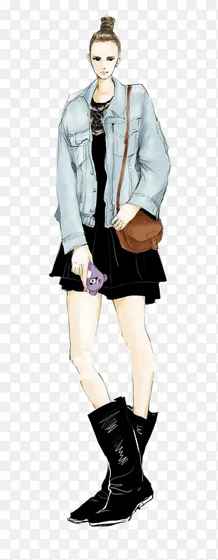 ��Լ����Ůװ��Ʋ廭-������