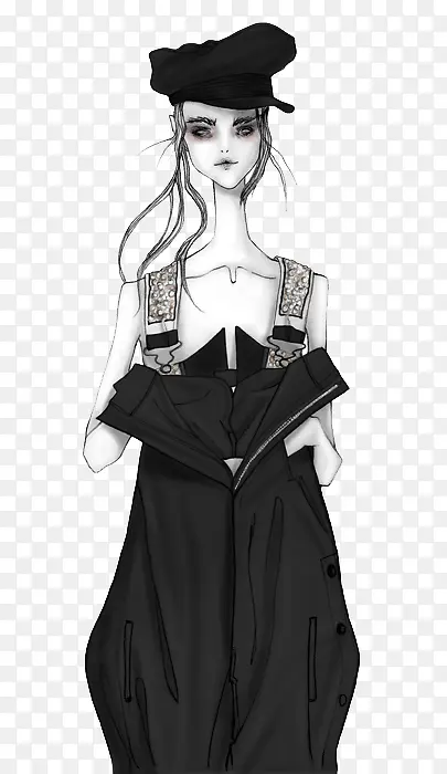 ��Լʱ��Ůװ�廭���-������