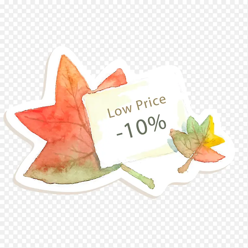 ���ɫ��Ҷ�＾�ͼ۴�����ǩ-������