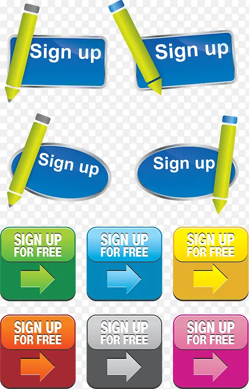 ��ҳע���ǩ��ťʸ��ͼ-������