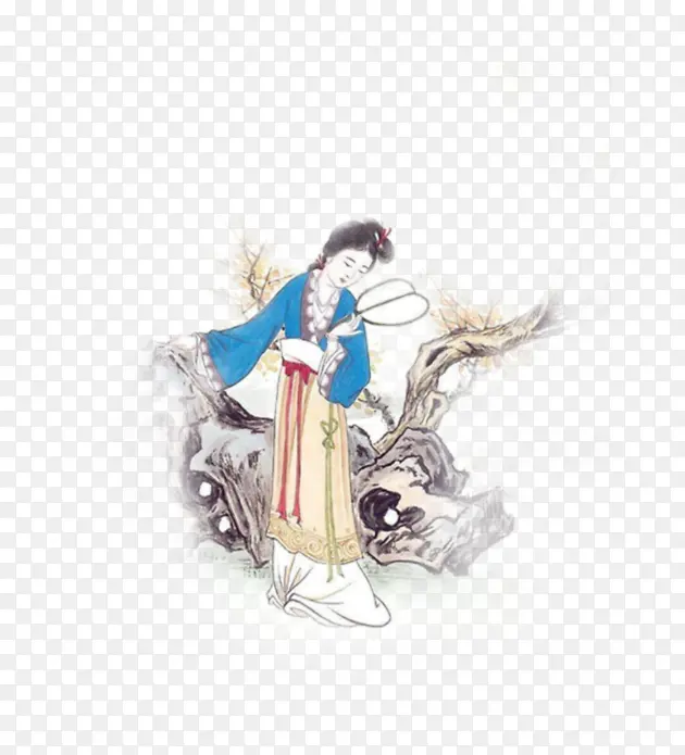 �Ŵ���Ů�廭-������