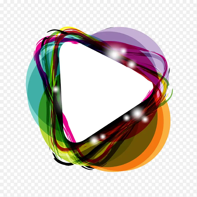 ��ɫ�Ź�Բ�������α���ʸ��ͼ-������