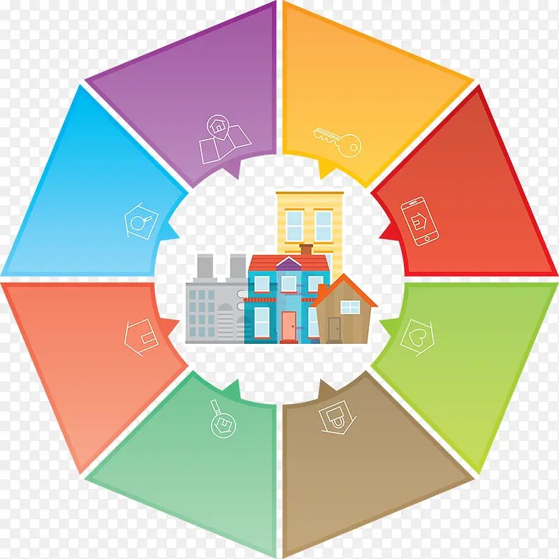 ��Լ����PPTԪ��ʸ��ͼ-������