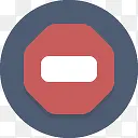 ��ɫֹͣ��ťͼ��-������