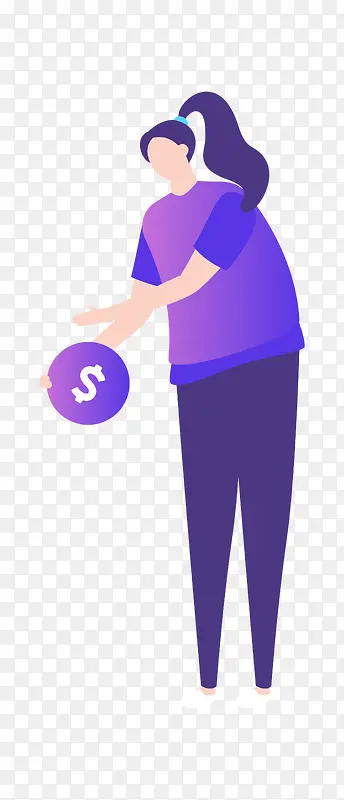 ����ʱ�н���Ů�Բ廭ʸ��ͼ-������