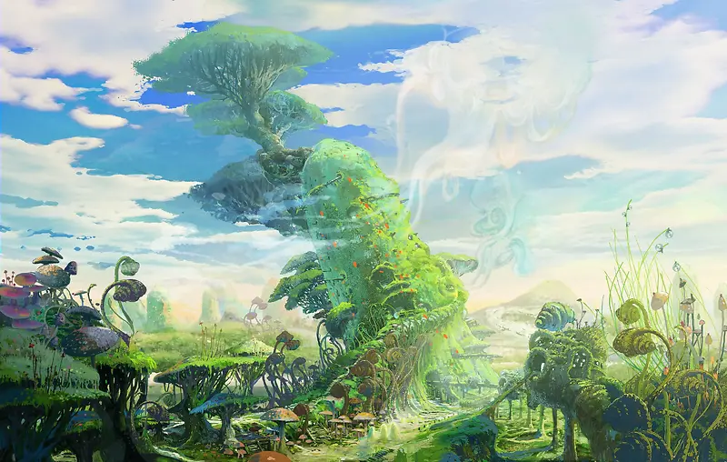 Ψ��ɭ����ն����廭-������