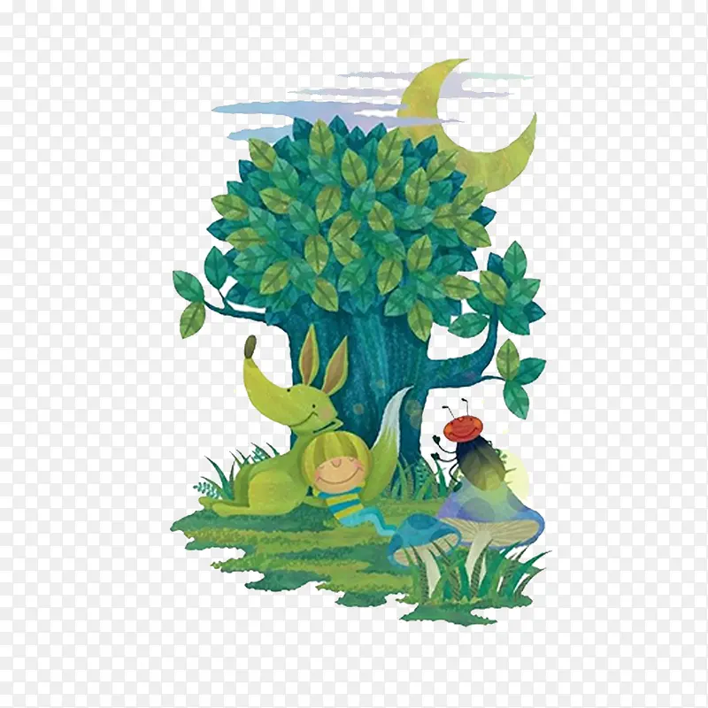 �����ֻ�ɭ��png����ز�-������