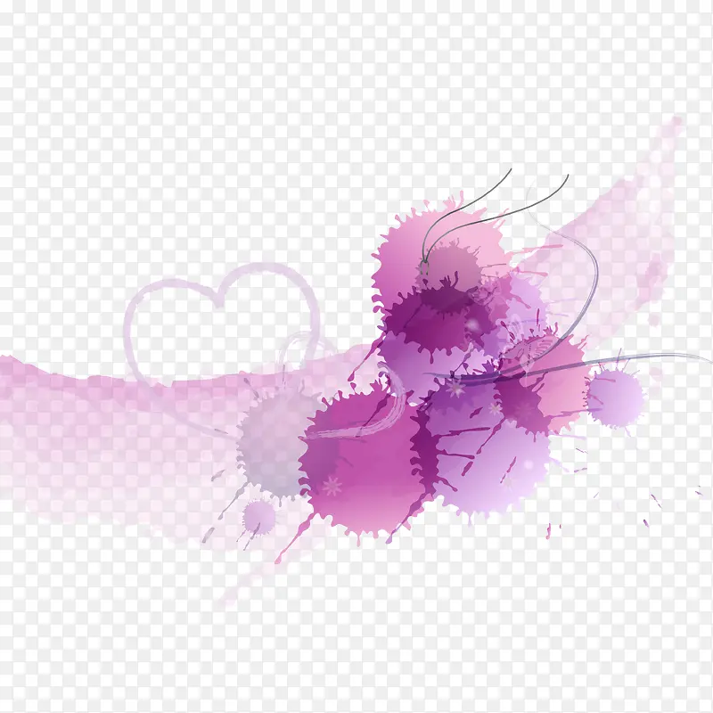 Ʒ��ɫī�����ı���ʸ��ͼ-������