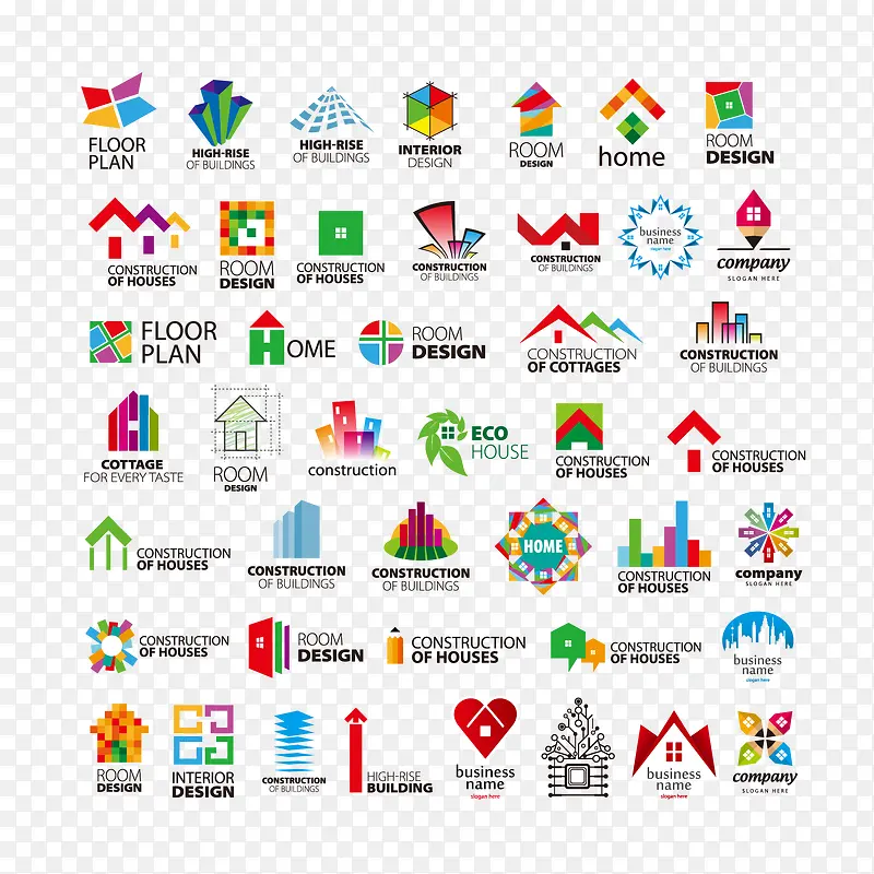 ��ҵLOGOʸ��ͼ�ز�-������