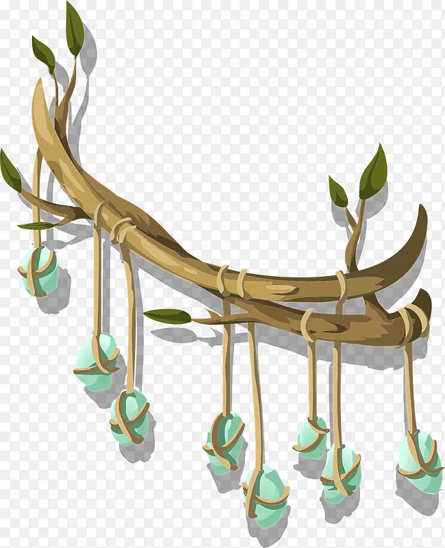 ��֦�ϵĹ���-������