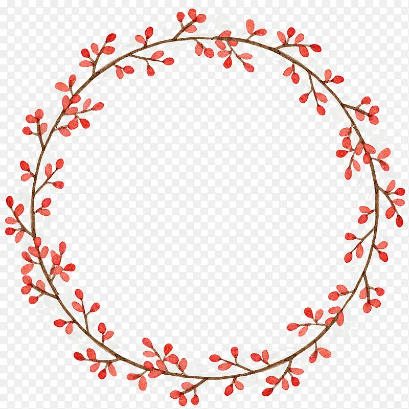 ��ɫ��֦Ҷ��png-������