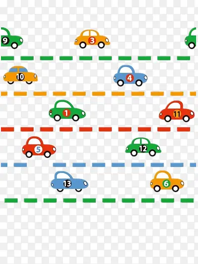 ��ɫ��ͨС�����ɰ��߿�-������