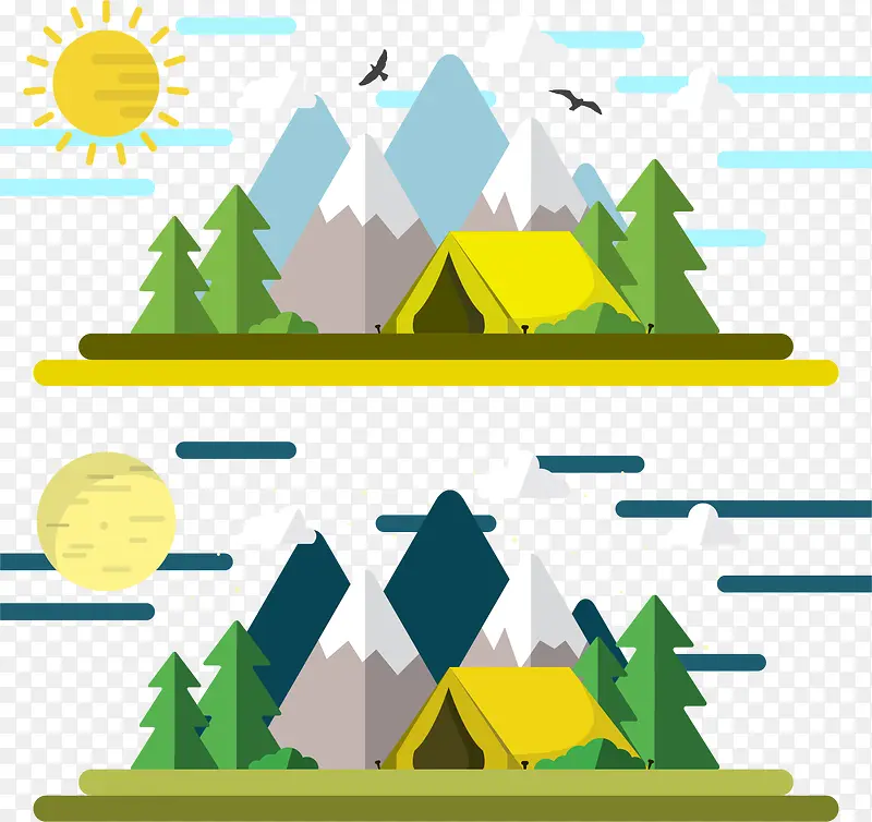 ��ƽ��ѩɽʸ��ͼ-������