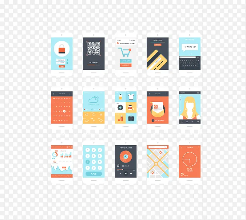 ʸ����ɫ�ֻ���APPЧ��չʾ-������