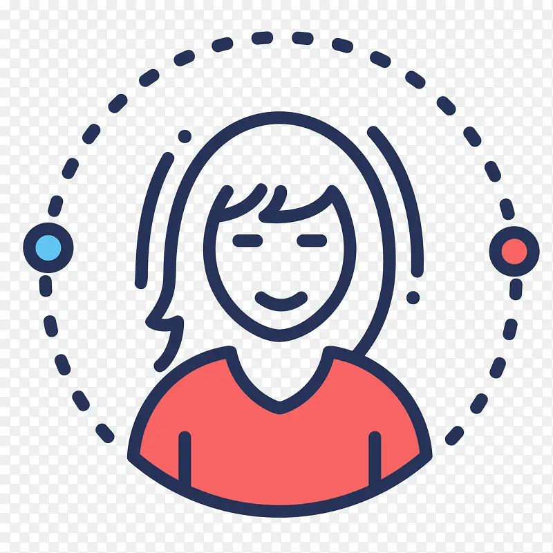 ��ƽ��Ů��PNG����-������