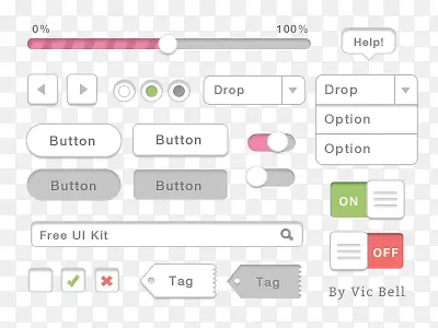 ��ɫUI��ťͼ��-������