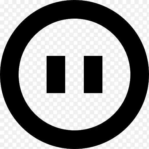 ��ͣ��Բ�ΰ�ťͼ��-������