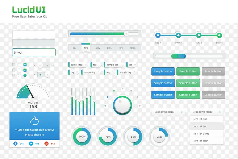 ����APP�ؼ���ƺϼ�PSDԴ�ļ�-������