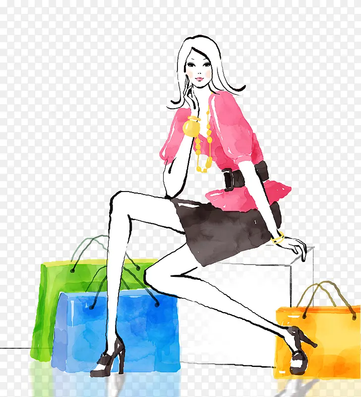 �ֻ湺��Ů��ͼƬ-������