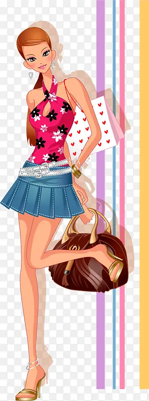 ʱ�й���Ů���ͷ׳���ʸ��ͼ-������