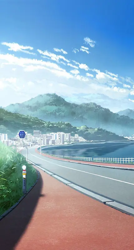 �ֻ���ɫ���Զɽ�廭-������