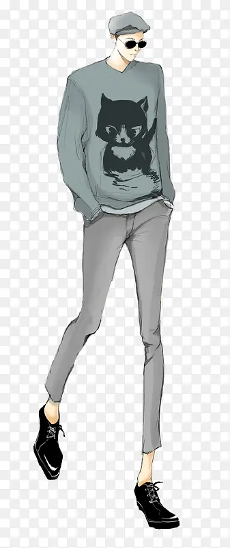 ������ʽë��˧���к��廭-������