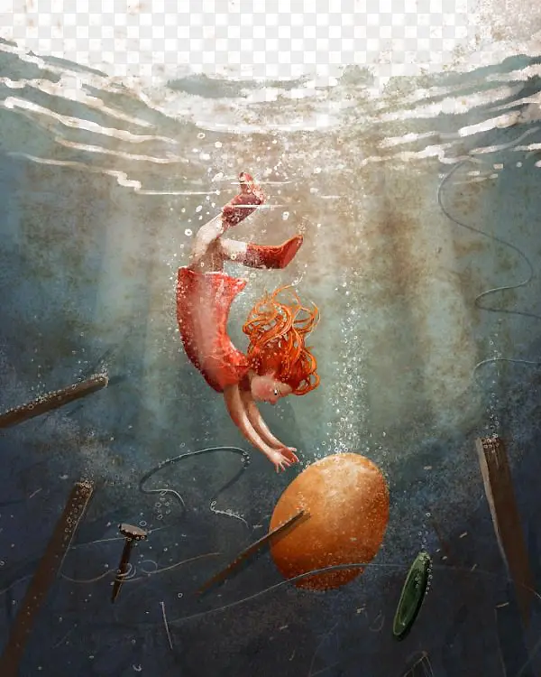 Ǳˮ�廭-������