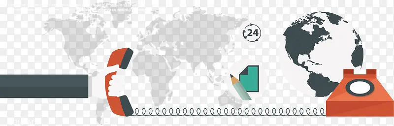 ȫ�򻯵绰�ͷ����-������