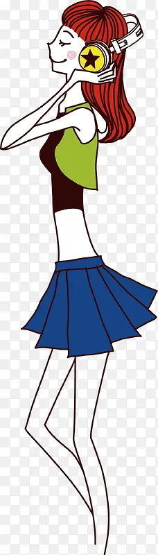 ʸ����ͨʱ����Ů����廭-������