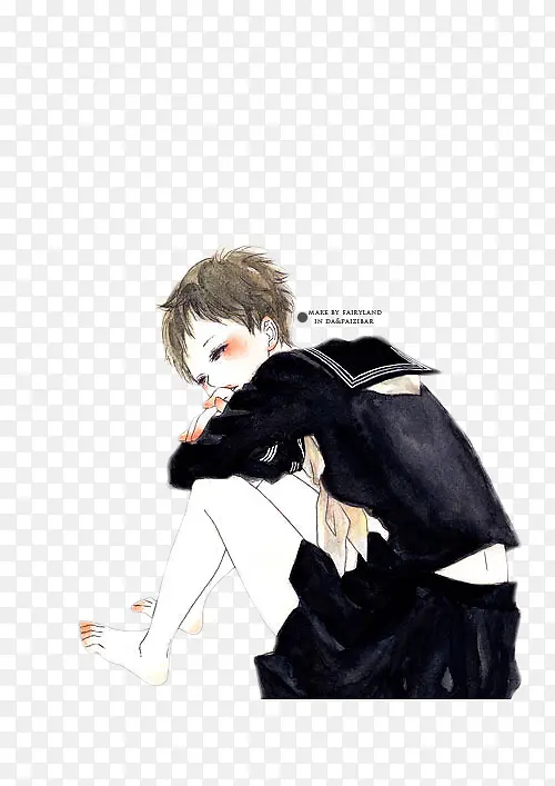 ˮ�ַ���Ů�ֻ�廭����-������