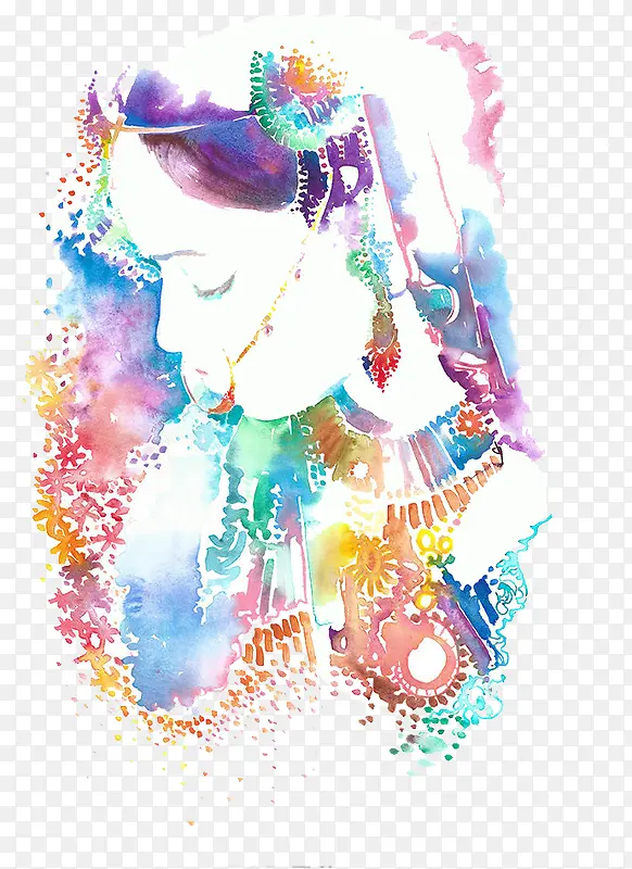 ˮ��ӡ����Ů-������