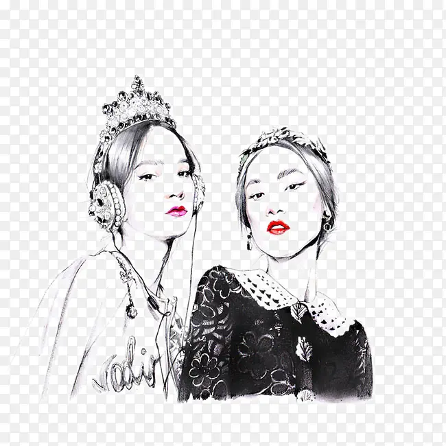 ʱ�в廭Ů��-������