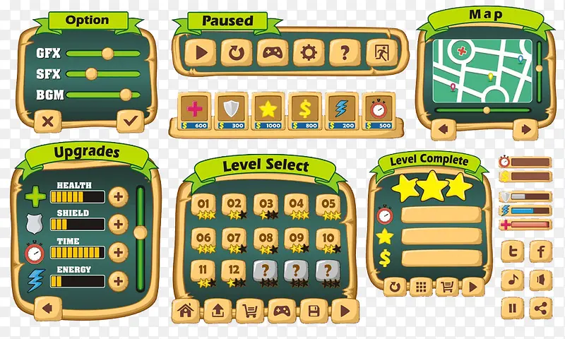 ��Ϸ��尴ť-������