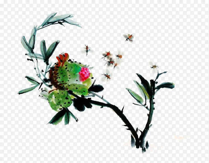 ��֦�ϵ��۷�-������