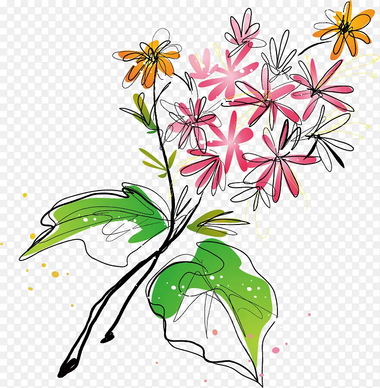 ��ɫС��pngʸ���ز�-������