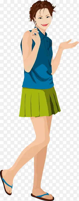 ����ɫ�������µ�ʱ��ʸ����Ů-������