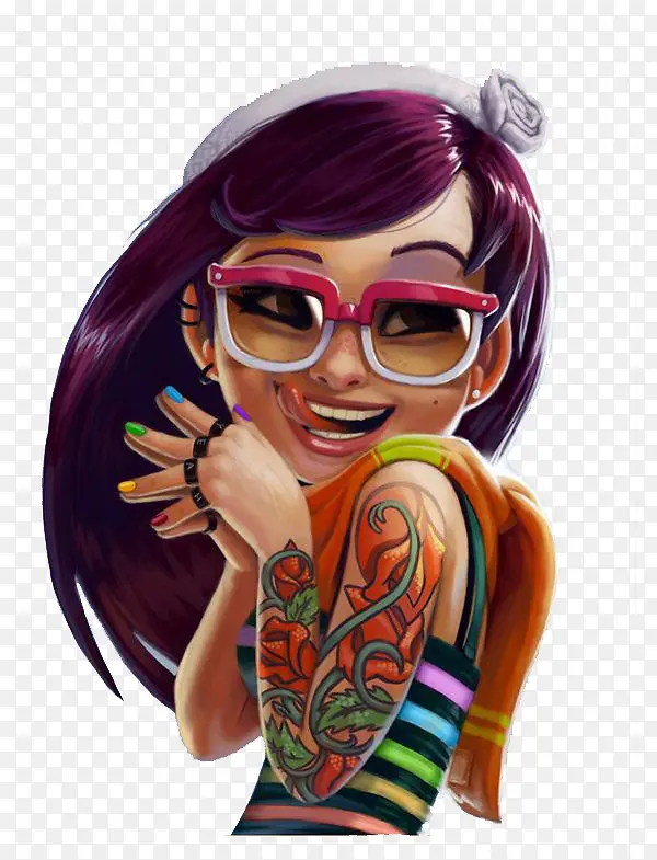 cg�廭��Ƥ��Ů-������