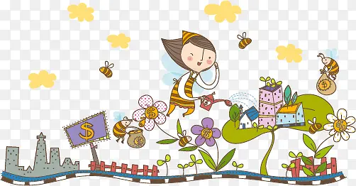 ��ͨ��ͯ�ﳵ�廭-������