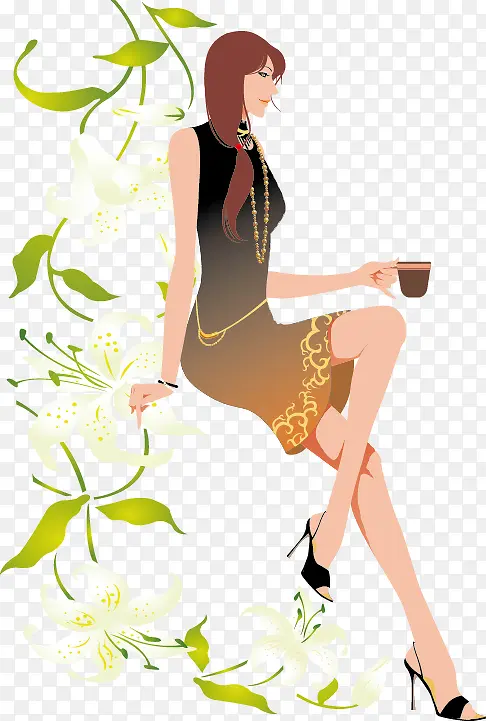 ���źȿ��ȵ���Ůʸ���廭-������