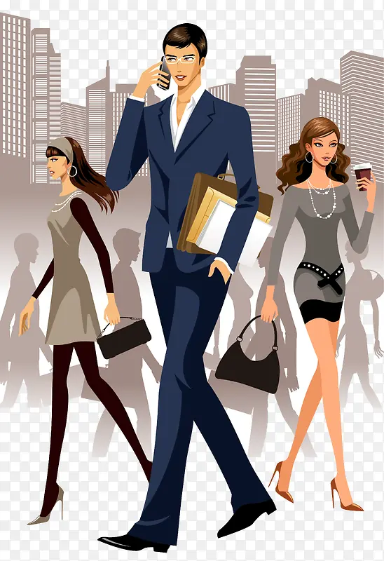 ��ͨҵ��Ա����廭-������