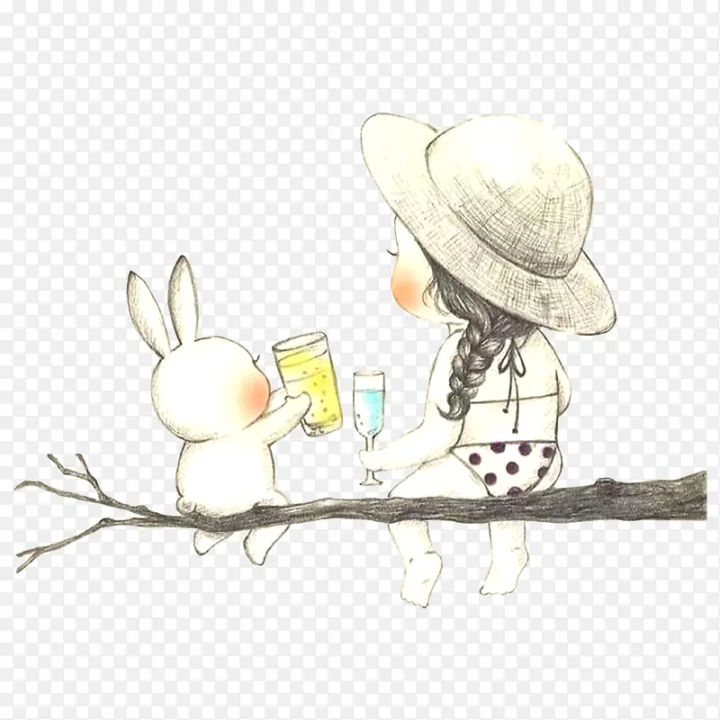 ��֦�ϵ�С��-������