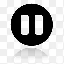 ��ť��ͣexclusive-reflection-icons-������