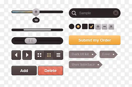 ��ҳUI�ؼ���ť-������