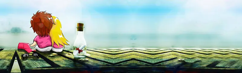 ��ͨƯ��ƿ���鱳��banner-������