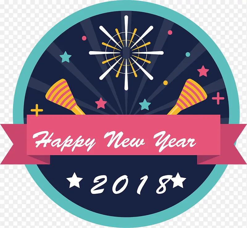 ����2018�ǹ�ɫԲ�α�ǩ-������